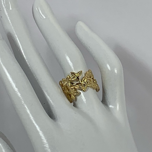 🔥Free🔥Adjustable Gold Flower Ring - Picture 3 of 3